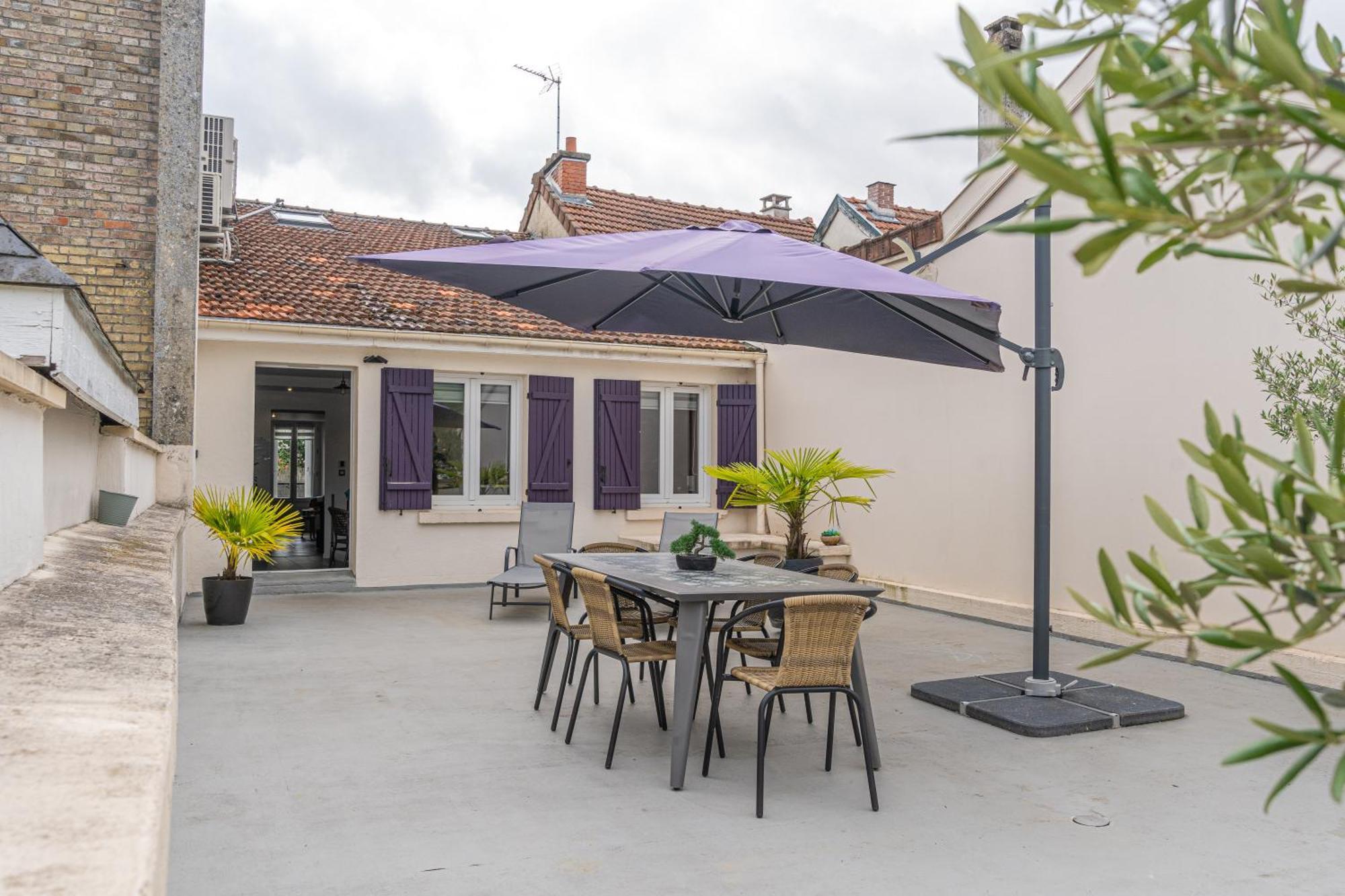 Terrasse 86 - Terrasse & Climatisation - 4-6 Personnes - Bnb Épernay מראה חיצוני תמונה