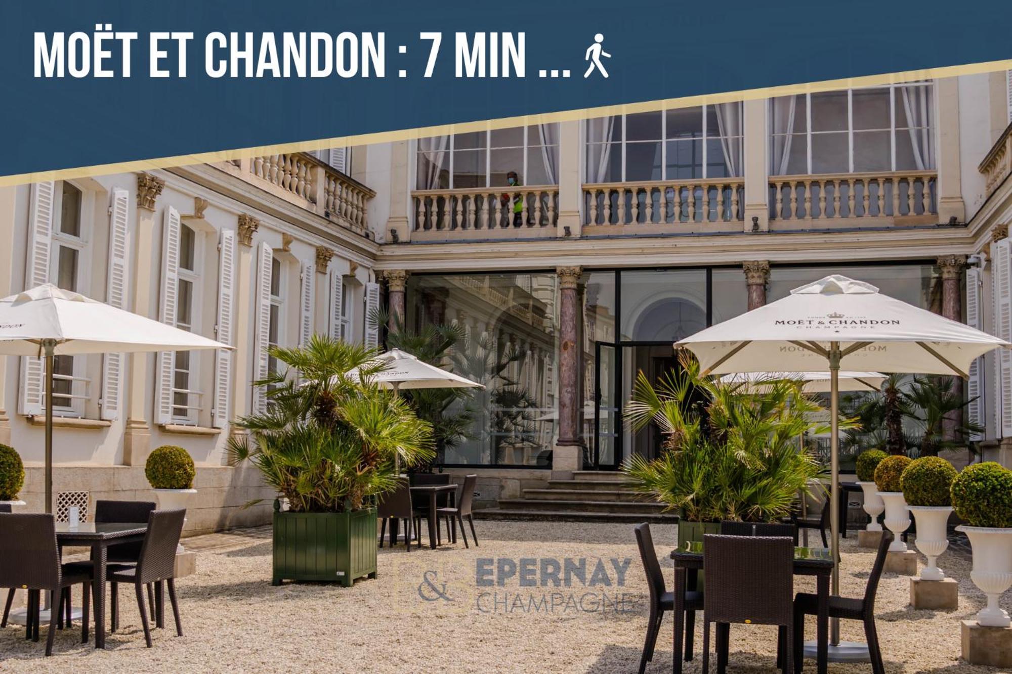 Terrasse 86 - Terrasse & Climatisation - 4-6 Personnes - Bnb Épernay מראה חיצוני תמונה