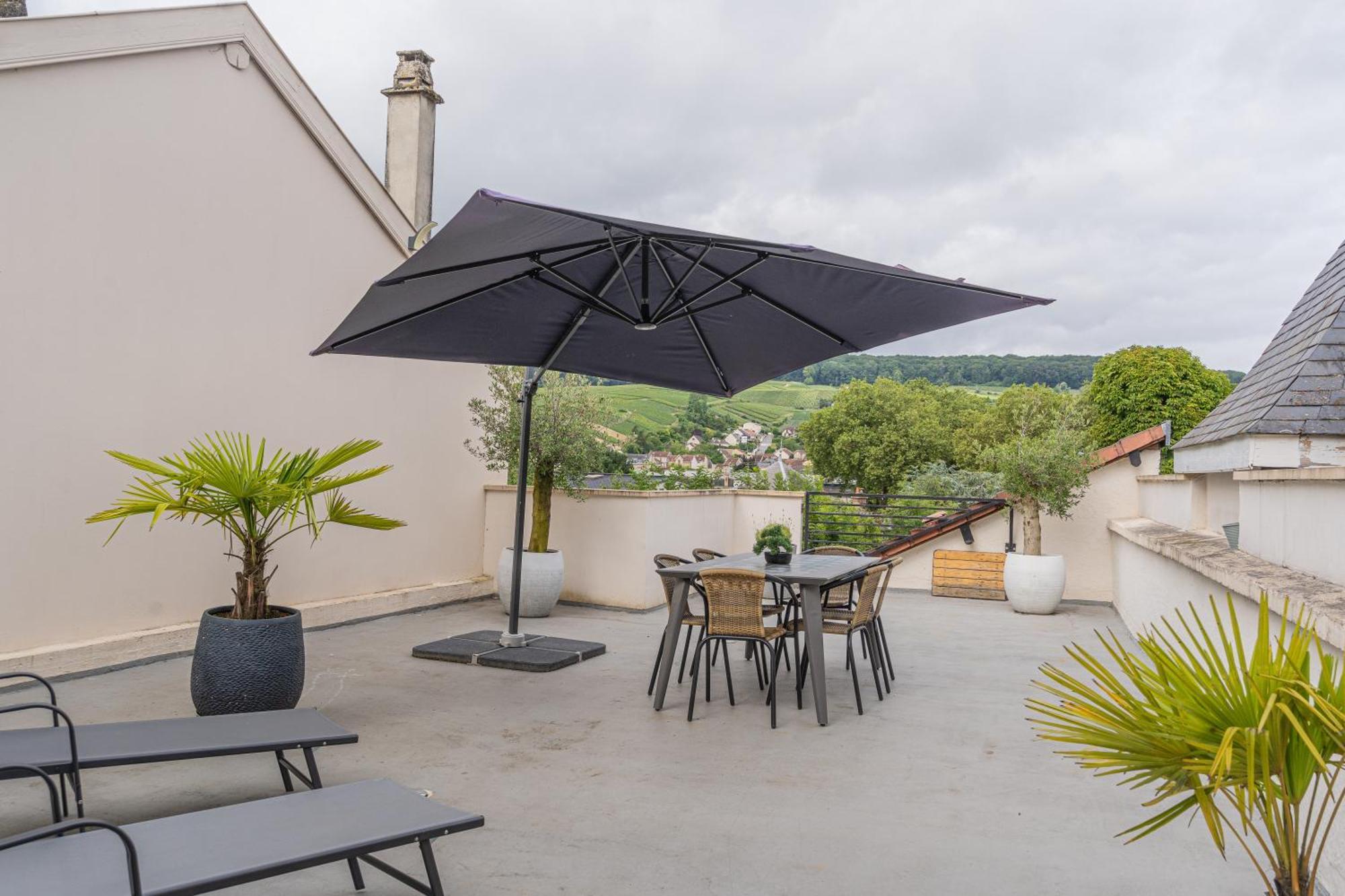 Terrasse 86 - Terrasse & Climatisation - 4-6 Personnes - Bnb Épernay מראה חיצוני תמונה