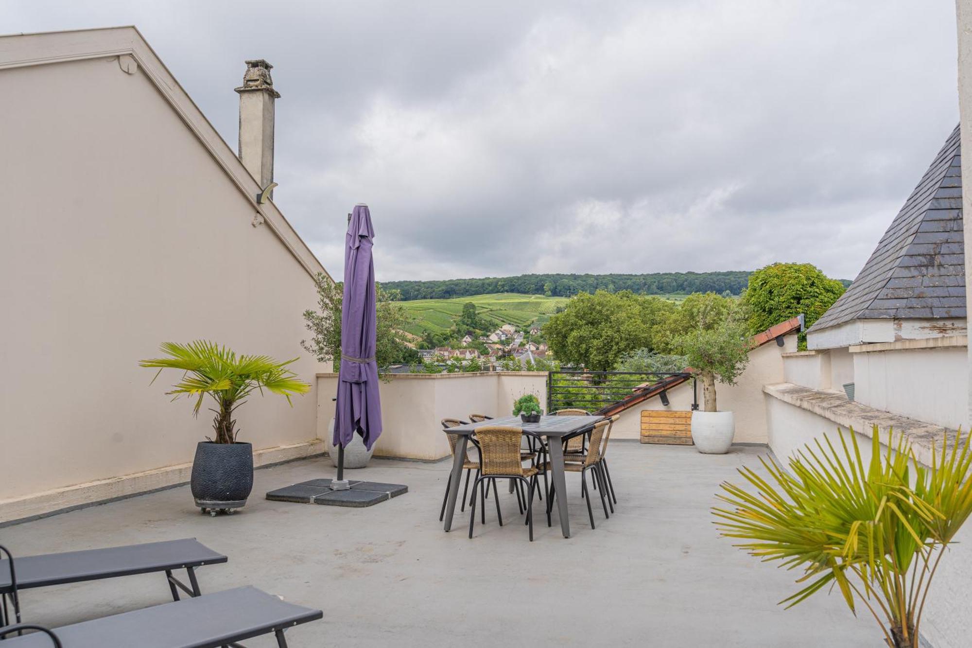 Terrasse 86 - Terrasse & Climatisation - 4-6 Personnes - Bnb Épernay מראה חיצוני תמונה